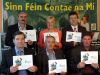L-R: Cllr Michael Gallagher, Cllr Anne Gibney, Cllr Joe Reilly, Mr. Sean Gunning, Cllr Connor Ferguson, Mr John Lynch.