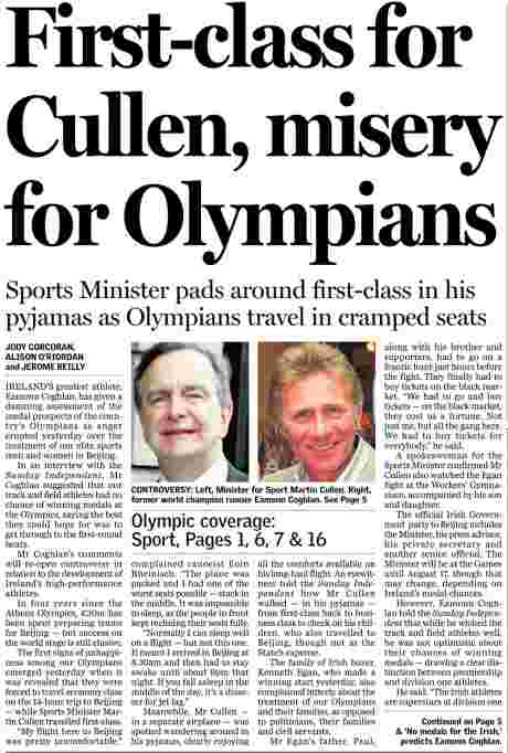 Click on image to see full-sized version The story not on Sunday Independent website - click to read