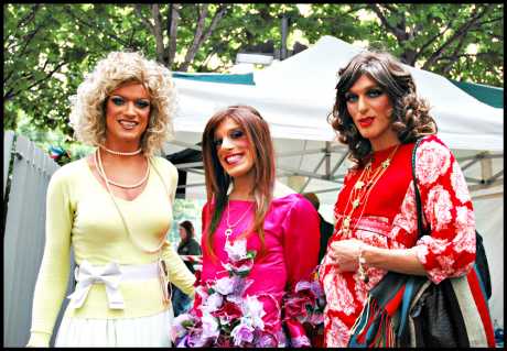 back stage