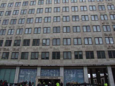 They might spruce up this ugly-ass building when the Great Gas Robbery kicks in. Somehow I doubt it.