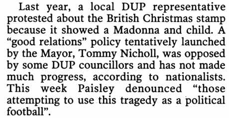 Click on image to see full-sized version The DUP world view: "croppy lie down" (McKay IT 13 May 06)