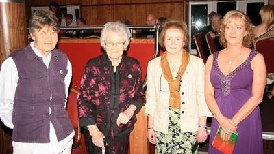 Click on image to see full-sized version Honourees Rose Dugdale, Susan McGillion, Padraigín Uí Mhurchadha, Eibhlin Glenholmes