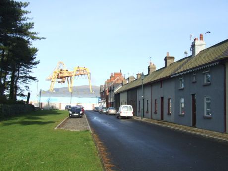 Anglesea Terrace, Greenore, Co Louth. (looking North).