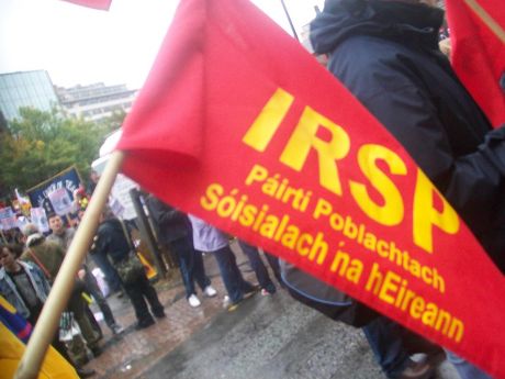 Click on image to see full-sized version IRSP Flag